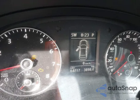 2012 Volkswagen Passat 2.5L Se z USA, uszkodzony, nr VIN 1VWBP7A39CC019622